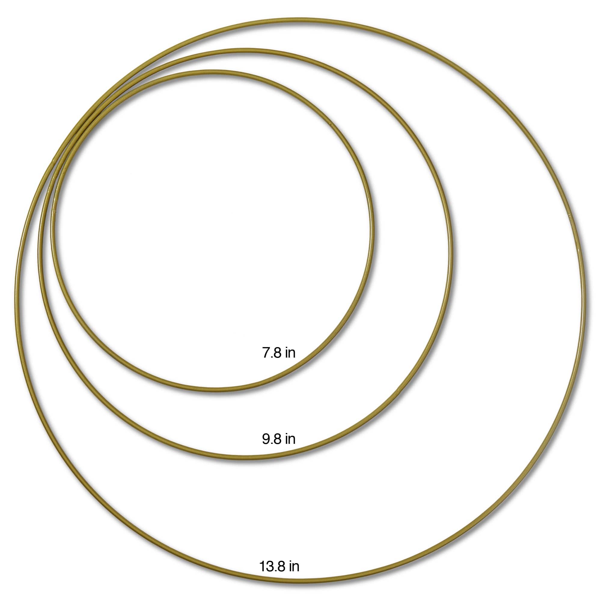 FloraCraft® Gold Wire Wreath Set